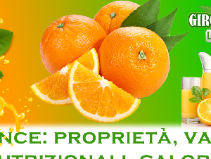  Arance: proprietà, valori nutrizionali, calorie