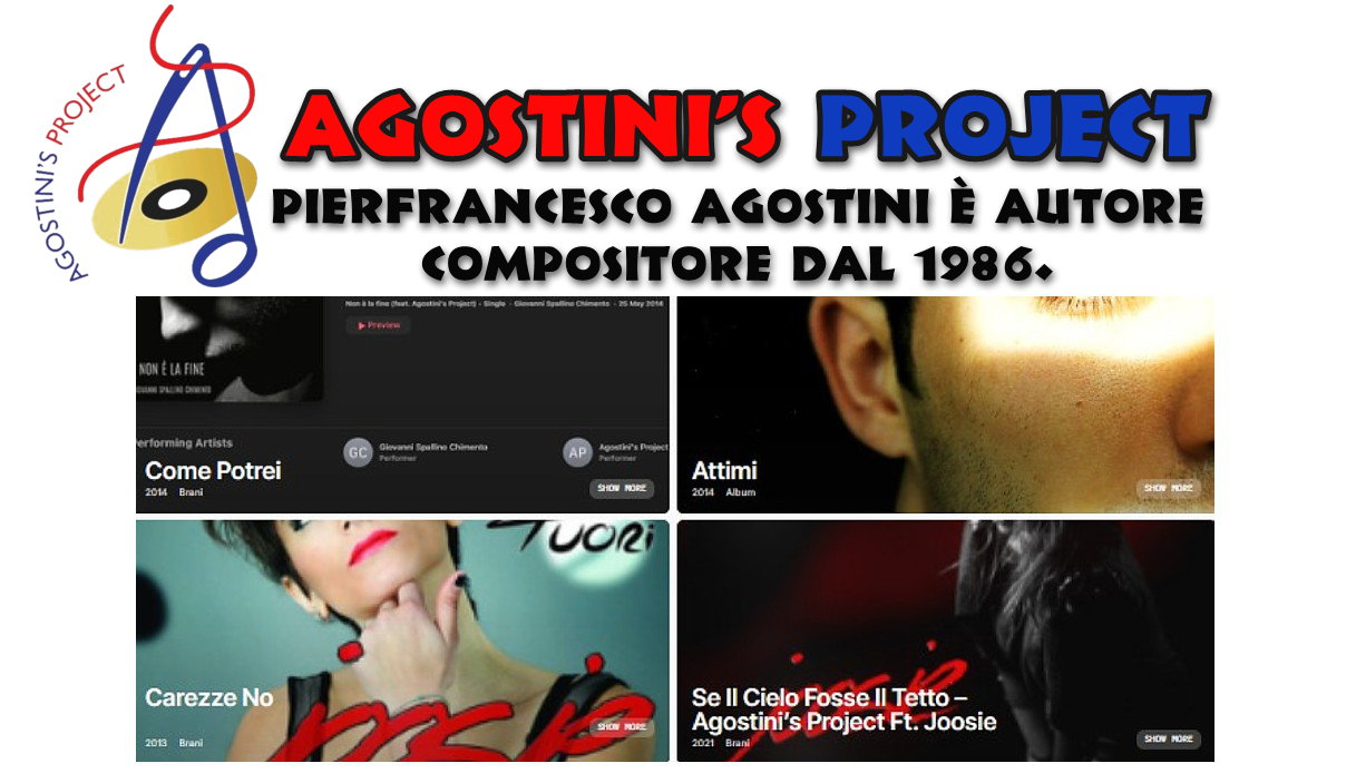 AGOSTINI’S PROJECT & ALEX TERLIZZI FEAT. ALESSANDRA PIPINO STRADE