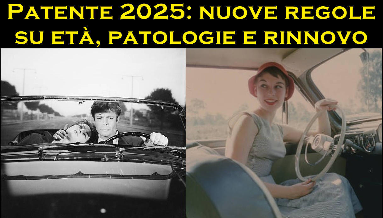 Patente 2025: nuove regole su età, patologie e rinnovo