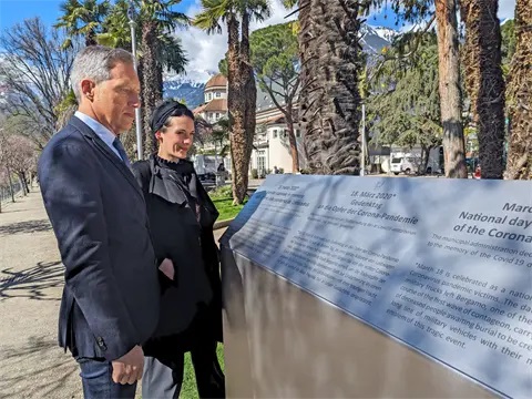 MERANO RICORDA LE VITTIME DELLA PANDEMIA