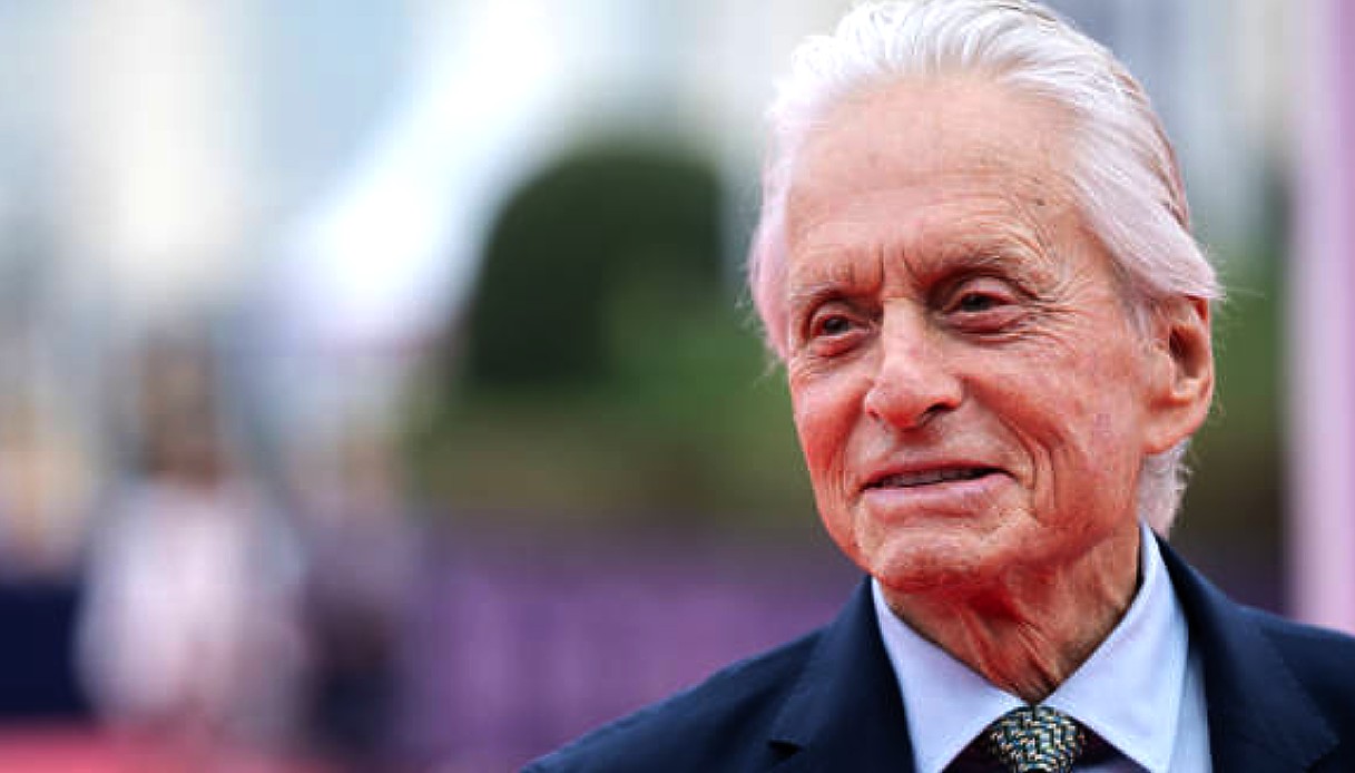 L’annuncio di Michael Douglas