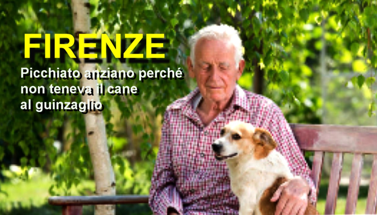 Firenze,picchiato anziano perché non teneva il cane al guinzaglio