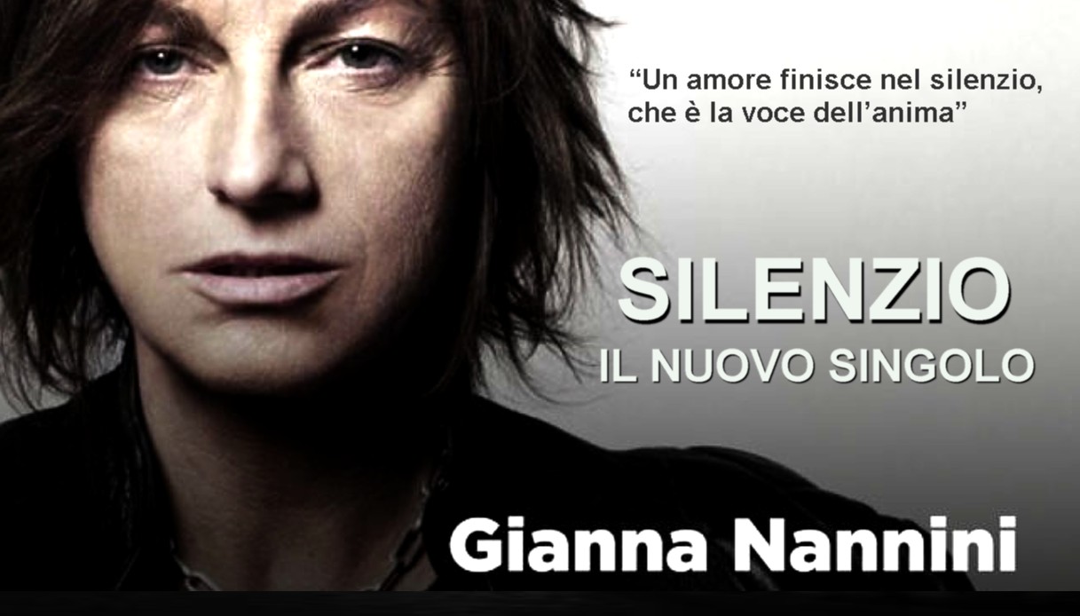 Gianna Nannini: “Un amore finisce nel silenzio, che è la voce dell’anima”