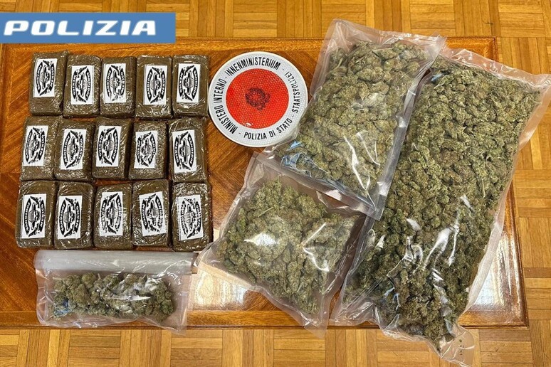 ARRESTATO PER SPACCIO UN 34ENNE DI BOLZANO