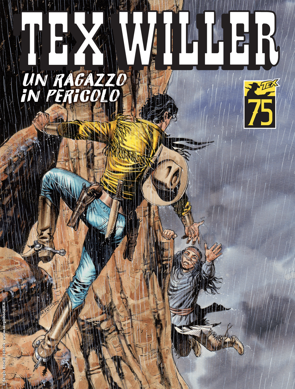 Tex willer ''un ragazzo in pericolo''. un eroico salvataggio bradshaw mountains: recensione di romano pesavento