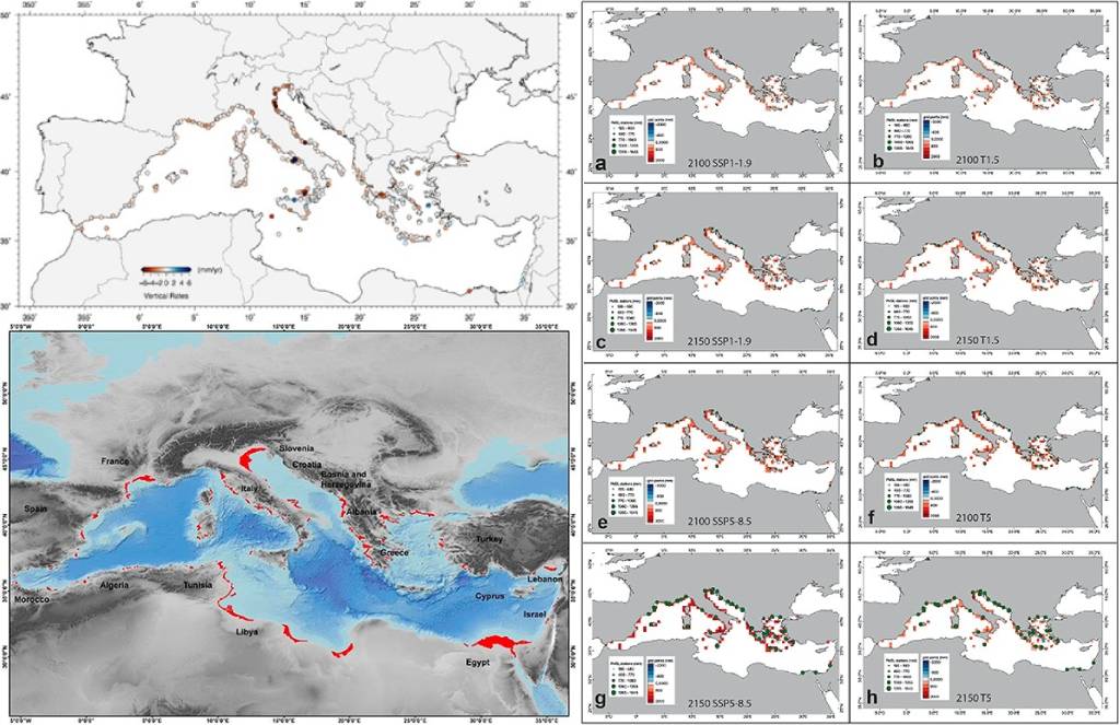 Mediterraneo, al rialzo le stime sull'aumento del livello marino sulle coste entro la fine del secolo