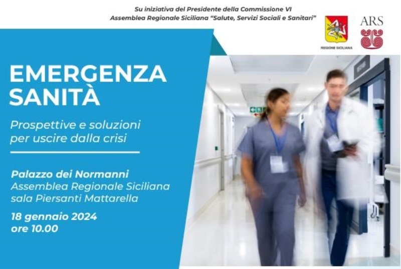 ''emergenza sanitï¿½'', prospettive e soluzioni per uscire dalla crisi: il 18 gennaio convegno all'ars