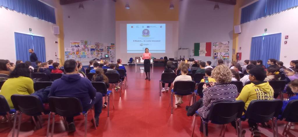 ''il ricicloï¿½ la carta vincente'', oltre 800 alunni coinvolti nel progetto di educazione ambientale della rap