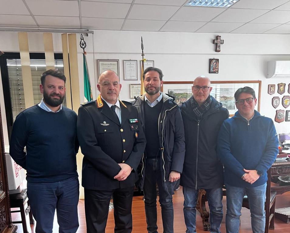 Palermo, delegazione incontra il comandante colucciello della polizia municipale