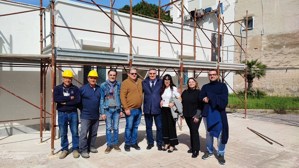 Palermo, proseguono i lavori per il primo asilo nido comunale all'arenella