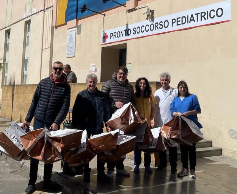 Amap, dal cral uova di pasqua ai bambini ricoverati in ospedale